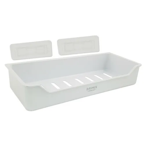 Polochka  pryamaya , odinarnaya ,  plastik.,  iz vysokoproch. plastika ABS 5663  BRIMIX_1