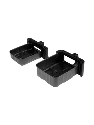 Aerogril BRAYER 2048BR, 2500Vt, 10l, 2 chashi, t. 200S, semnaya reshetka, LED-displej, 10 programm_4