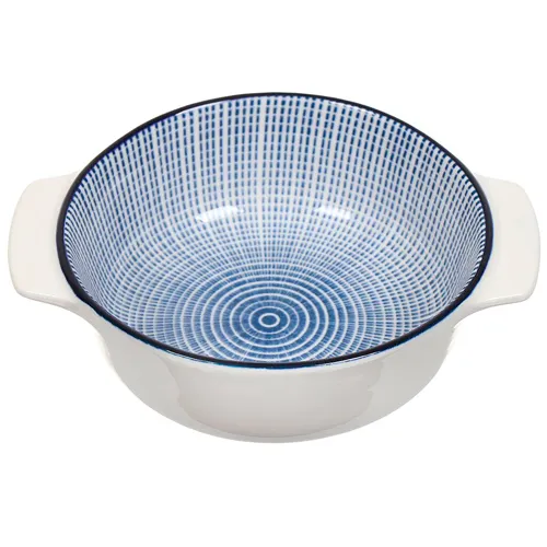 Forma dlya zapekaniya keramika, 12.5h15.5h4.5 sm, kruglaya, belaya, Galaktika, Y4-4535 (393071)_1
