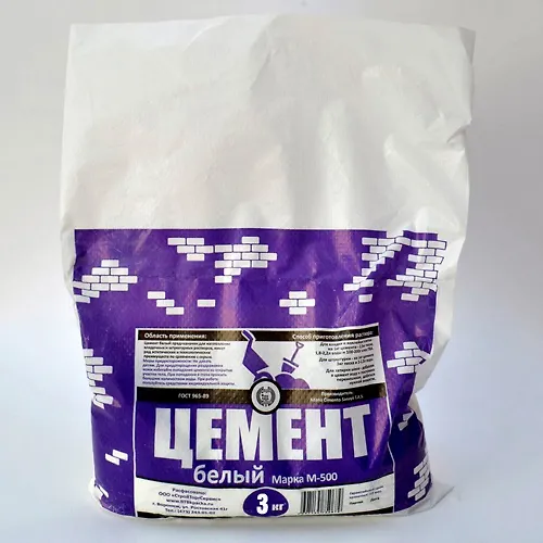 TSement belyj, 3kg (po 10sht) 