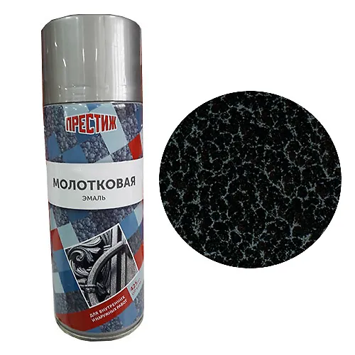Emal molotkovaya universalnaya aerozolnaya serebristo-chernaya 425 ml 