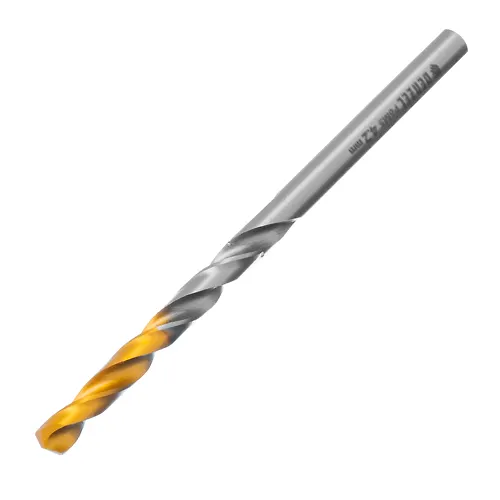Sverlo spiralnoe po metallu 4,2 x 75mm, R6M5, Golden Tip // Denzel art.718230_1