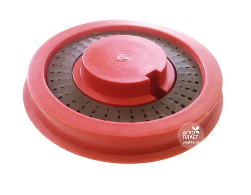 Poilka d170mm s koltsom dlya ptits (tsyplyat) i pchel plastikovaya pod steklyannuyu banku_1
