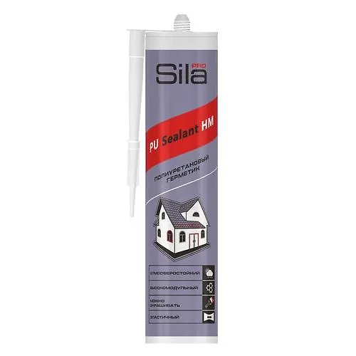 Germetik poliuretanovyj Sila Pro Sealant HM vysokomodulnyj, seryj RAL 7016 280 ml_1