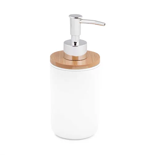 Dozator dlya zhidkogo myla Bambuk belyj M8058_1