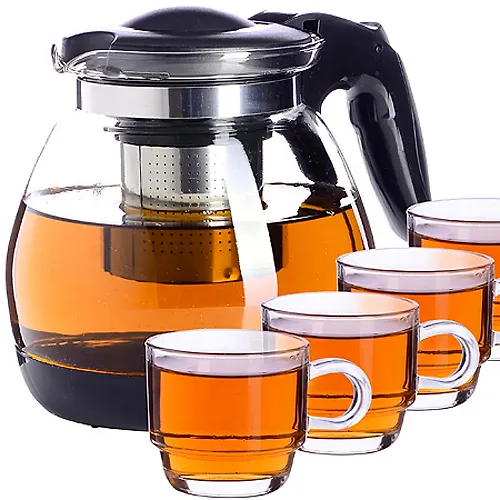 31173 Nabor.Zavarnik 1,2l i 4 chashki 230ml.MB (h18) 