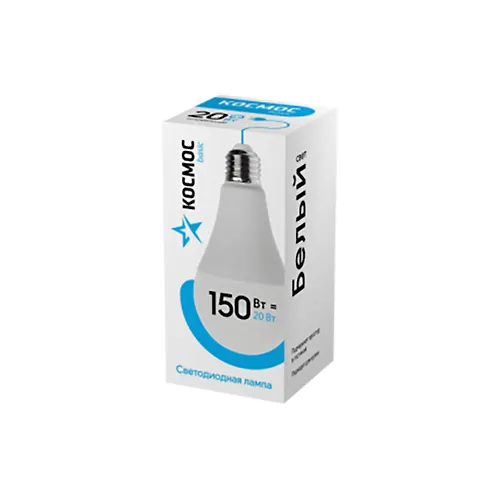 Lampa svetodiodnaya Kosmos A65 15W E27 4500K_1