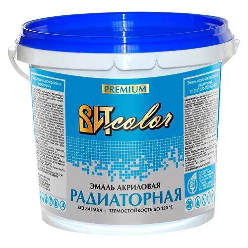 Emal akrilovaya dlya RADIATOROV VITcolor (Belaya 0,5 kg 