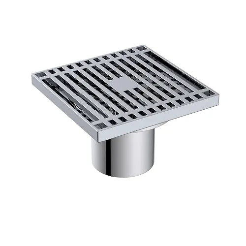 Slivnoj trap s zaschitoj ot zapaha (kvadratnyj 100h100mm) 