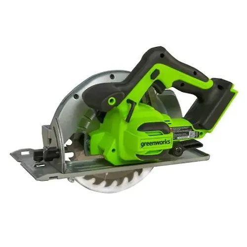 Pila tsirkulyarnaya akkumulyatornaya Greenworks GD24CS 24V, bez AKB i ZU (1500907)_3