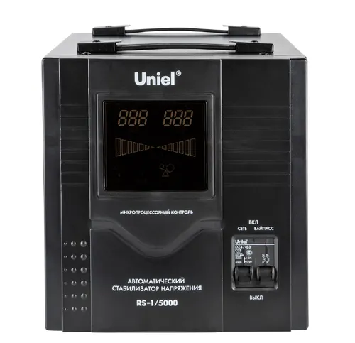 Stabilizator «Uniel» relejnyj odnofaznyj, 5,0 kVA.RS-1/5000 (03112)_2