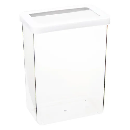 Emkost dlya sypuchih produktov STEP 2,5l 16h10h21sm Belyj M1298_1