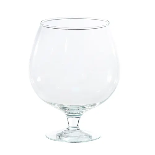 Vaza steklyannaya Brendi, bokal na nozhke, 3 l, 24 sm, 2080_1