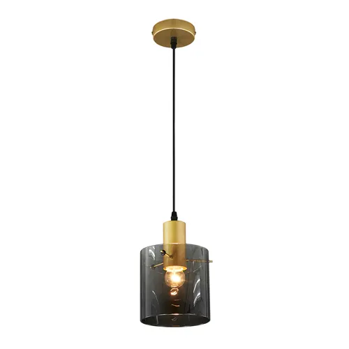 ESCADA Podvesnoj svetilnik Escada 1104/1S E27*40W Gold/Black_1