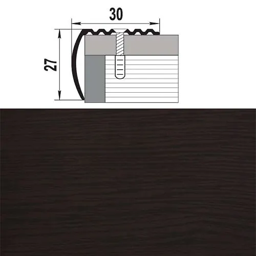 Profil uglovoj PU 04. 1350.095 dub venge_1