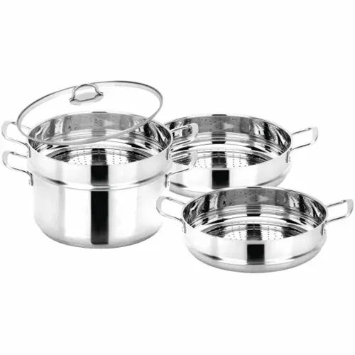 Mantovarka CHudesnitsa MT-0303 3 setki (serebristyj 9,5 l nerzhaveyuschaya stal )_1