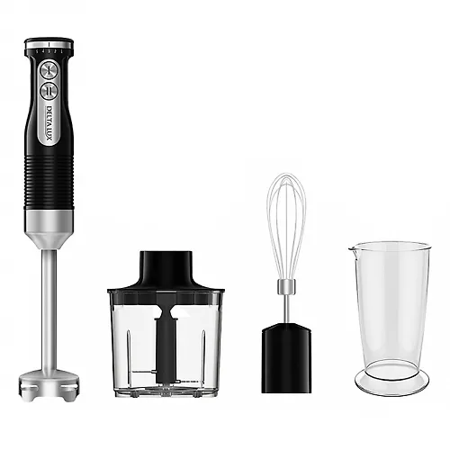 Blender DELTA LUX DE-7004B chernyj, 1000Vt., regul.skorosti, 