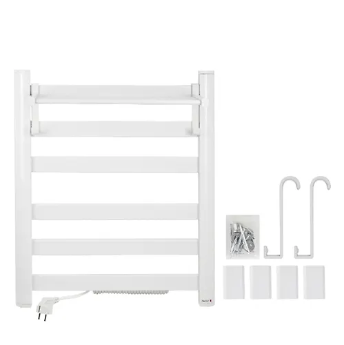 Polotentsesushitel elektrich BELYJ LESENKA s POLKOJ, 600 h 500 h 270 mm na 5 per,BRIMIX,08091W_2