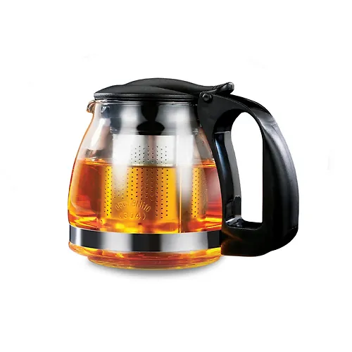 LR06-20 Zavarochnyj chajnik LARA 1250ml, SILIKATNOE STEKLO, stalnoj filtr, podem kryshki_1