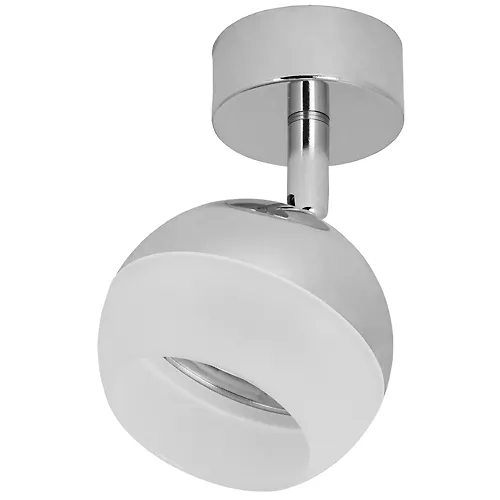 LIGHTING Svetilnik 4011 nakladnoj nasteno-potolochnyj pod lampu GX53 hrom IEK_1