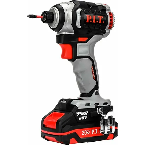 Vintovert IMPACT akkum. besschetochnyj P.I.T. PSD20H-170A/2 (20V, 170Nm, 3sk, HEX 1/4