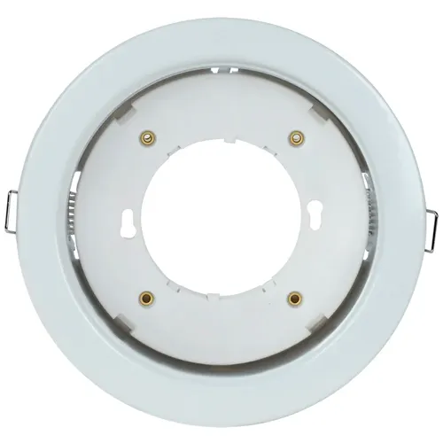 Svetilnik vstraivaemyj pod lampu GX70 belyj IEK art.LUVB0-GX70-1-K01_1