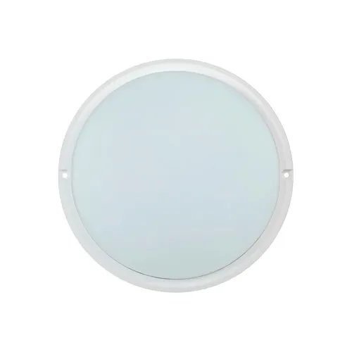 Svetilnik svetodiodnyj DPO 4003 15Vt IP54 4000K krug belyj plastik IEK_1