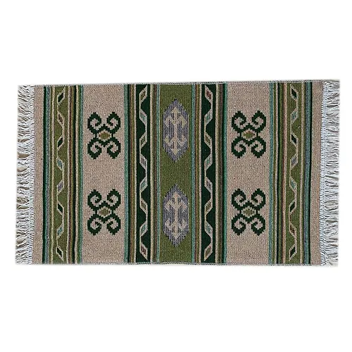 Kovrik dlya v/k DEKOTEX KILIM iz 1sht 60h90sm UK10 11691001 (zelenyj) 1/40_1