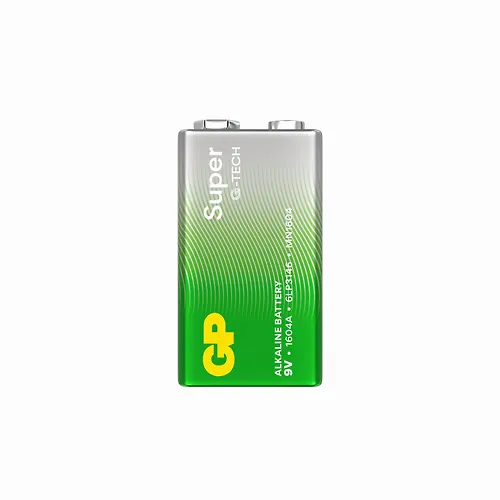 Elementy pitaniya GP Super Alkaline G-Tech 1604AA21-5CRSBC1 9V (Krona) 1 sht_4