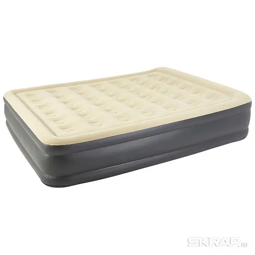 Matras naduvnoj dvuhmestnyj Queen-size vysokij so vstroennym elektronasosom 203*157*47 sm 24042EU Av_1