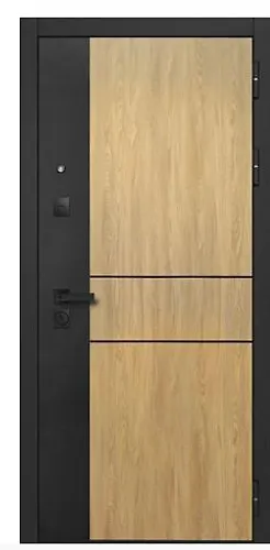 Dver met.9 sm MDF/MDF Smart 2 Steklo beloe 960 pravaya (Rossiya)_2