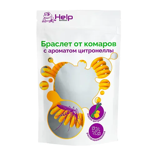 Braslet Spiral ot komarov s arom.tsitronelly v displej-bokse 288/36 
