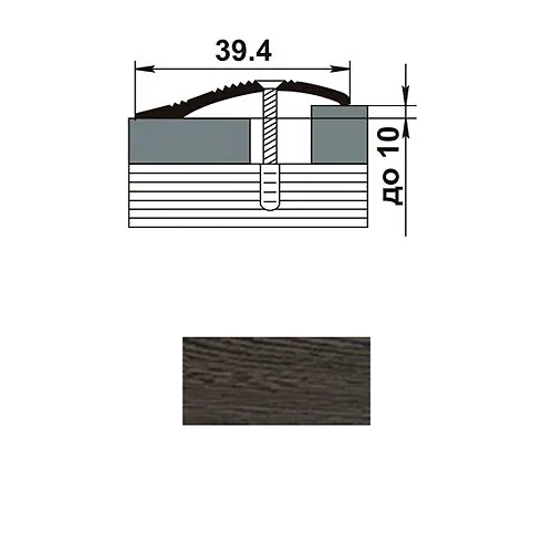 Profil raznourovnevyj PR 02.1350.R122_1