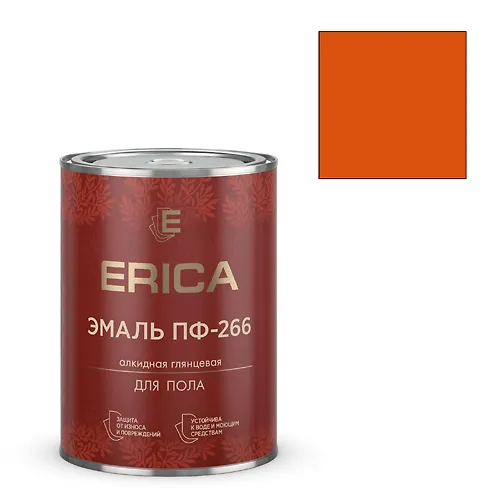 Emal PF-266 ERICA glyantsevaya zhelto-korichnevaya 0,8 kg_1
