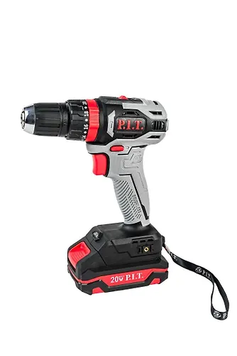 Akkumulyatornaya udarnaya drel P.I.T. PSB20H-10B/1 (20V, 38Nm, besschet dv. patr.10 mm, 2sk, 1akb 2Ach,ZU,kejs)_1