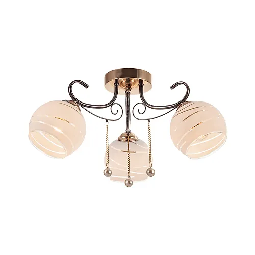 ESCADA Potolochnyj svetilnik Escada 1121/3 E27*60W Gold/Black_1