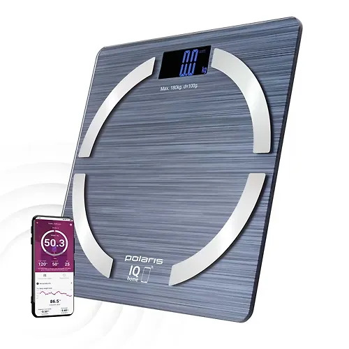 Vesy napolnye elektronnye PWS 1886 IQ Home Stalnoj/Goluboj POLARIS CN_1