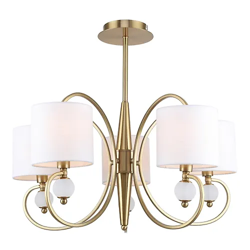 ESCADA Potolochnyj svetilnik Escada 1111/5PL E14*40W Brass_1