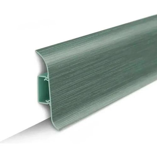 Plintus napolnyj Ideal Klassik s tsentralnoj plankoj 55 mm 2,2m 027 zelenyj_1