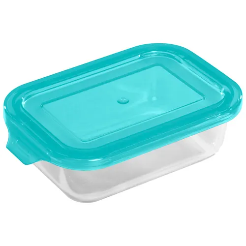 Kontejner Limpido 370 ml iz zharoprochnogo stekla s kryshkoj iz plastika, pryamougolnyj, temp. rezhim -40 +300S_1