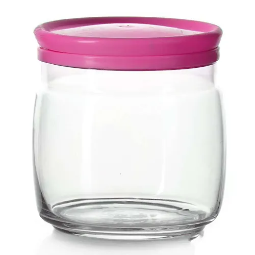 Banka CHESHNI 3 sht. 500 ml s rozovoj plast.kryshkami art.43003B_1