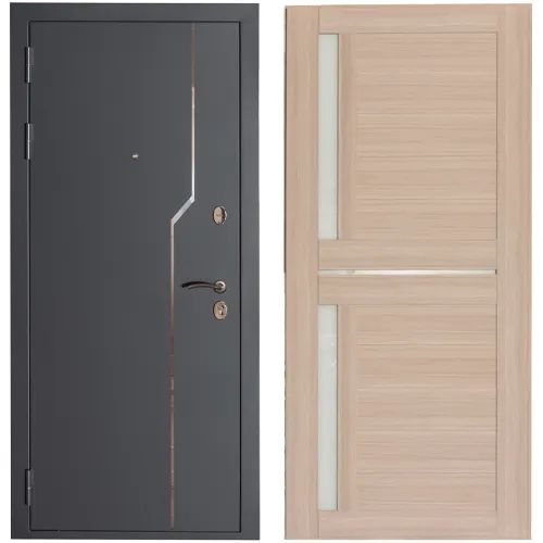 Dver metallicheskaya KUPER Muar 110B Kapuchino 960 L_1