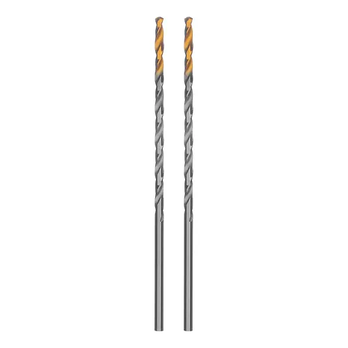 Sverlo spiralnoe po metallu 3,5 h 112 mm, R6M5, Golden Tip, udlinennoe, 2sht.// Denzel art.718248_1
