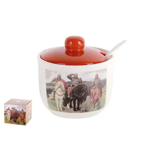 Banka s lozhkoj 320ml p/up, Bogatyri ZFC045-35_2