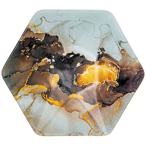 Salatnik Marble, 20 sm, steklo, Arti-M_1