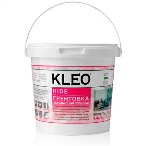 KLEO HIDE 9 Gruntovka ukryvayushaya pod oboi 1,4 kg_1