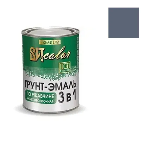 Grunt-emal po rzhavchine 3 v 1 VIT color (temno-seraya 0,8 kg 