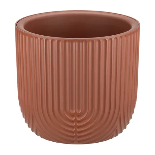 Kashpo RAMONA IDEA D280mm 7,8l so vstavkoj Terrakotovyj_1