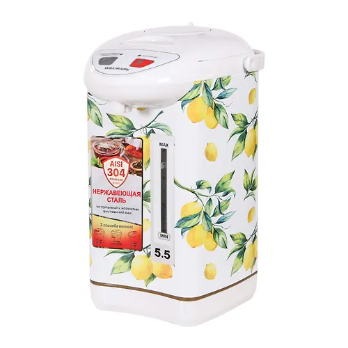 Potter WILLMARK WAP-553UL (5.5l, 3 sp. podachi vody, povtornoe kipyachenie, 800Vt, belyj)_1