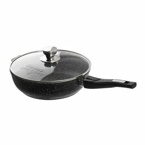 Sotejnik 26 sm so semnoj ruchkoj i cteklyanoj kryshkoj AP Granit black art.s0263802_1